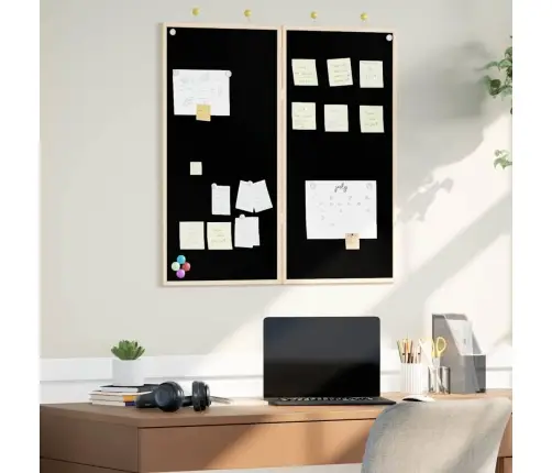 Krīta Tāfele Melna 80 X 1.4 X 80 Cm Priedes Masīvkoks Vidaxl