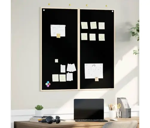 Teabepaneel Must 80 X 80 X 1.4 Cm Männipuit