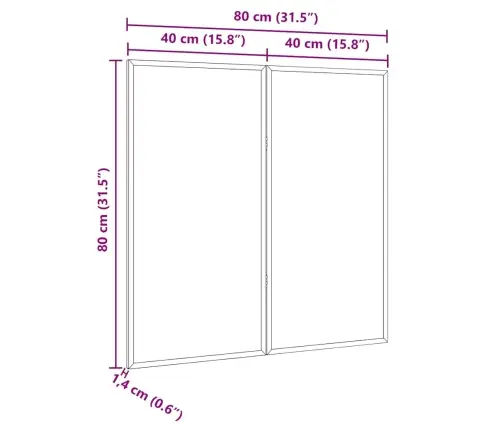 Korķa Dēlis Brūna 80 X 1.4 X 80 Cm Priedes Masīvkoks Vidaxl