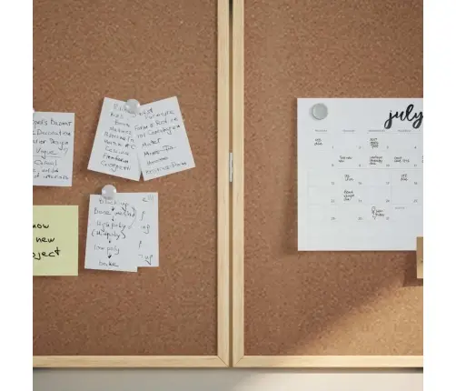 Pranešimų Lenta Ruda 80 X 80 X 1.4 Cm Pušies Masyvas