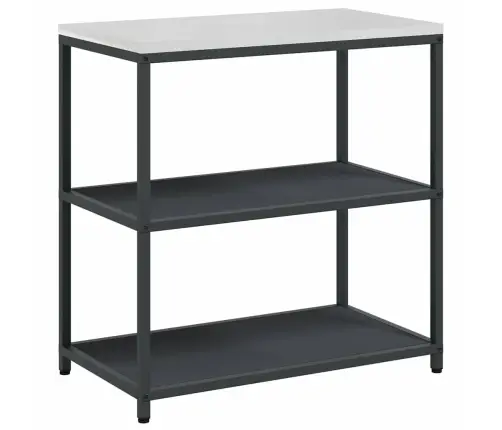 Virtuves Glabāšanas Komplekts 2 Pcs Antracīta 150 X 50 X 92 Cm Vidaxl