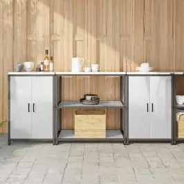 Virtuves Glabāšanas Komplekts 3 Pcs Sudraba Nerūsējošs Tērauds Vidaxl