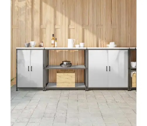 Virtuvės Saugojimo Rinkinys 3 Pcs Sidabro Nerūdijantis Plienas