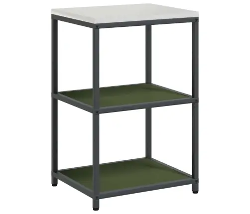 Virtuves Glabāšanas Komplekts 2 Pcs Olīvu Zaļš 150 X 50 X 92 Cm Vidaxl