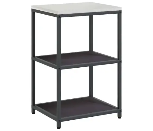 Virtuvės Saugojimo Rinkinys Su Lentyna Su Saugykla 2 Pcs Juoda