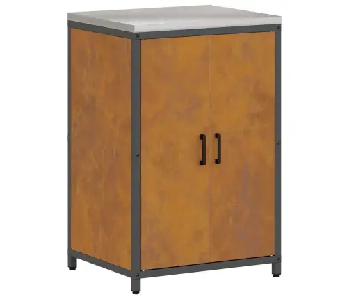 Virtuves Glabāšanas Komplekts 2 Pcs Rūsa 120 X 50 X 92 Cm Vidaxl