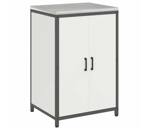 Virtuves Glabāšanas Komplekts 3 Pcs Balta 180 X 50 X 92 Cm Vidaxl