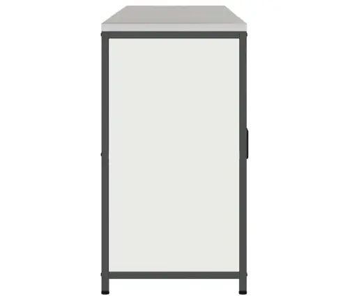 Virtuves Glabāšanas Komplekts 3 Pcs Balta 180 X 50 X 92 Cm Vidaxl