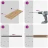 Peldējošo Plauktu Kronšteini 12 Pcs Brūna Ø10 X 170 Mm Tērauds Vidaxl