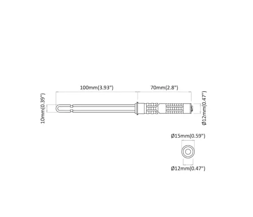 Peldējošo Plauktu Kronšteini 12 Pcs Brūna Ø10 X 170 Mm Tērauds Vidaxl