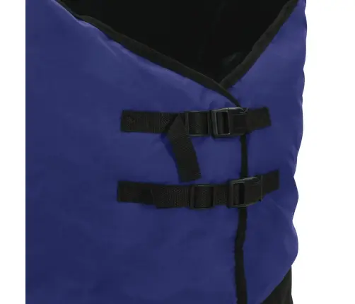 Arklių Antklodė Tamsiai Žalia Ir Juoda 105 Cm Poliesteris