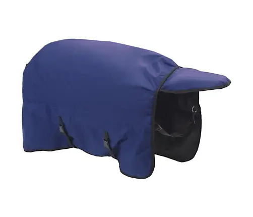 Arklių Antklodė Tamsiai Žalia Ir Juoda 105 Cm Poliesteris