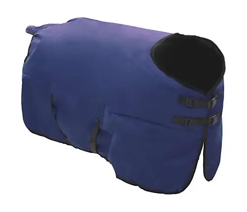 Zirgu Sega Tumši Zaļa Un Melna 115 Cm Poliesters Vidaxl