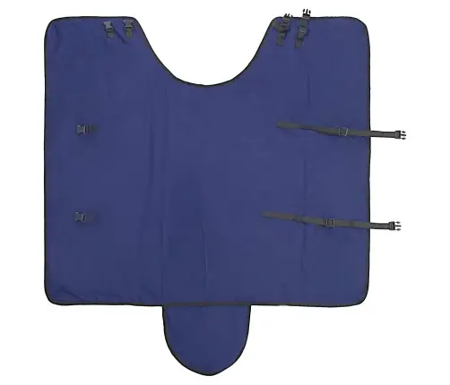 Zirgu Sega Tumši Zaļa Un Melna 165 Cm Poliesters Vidaxl