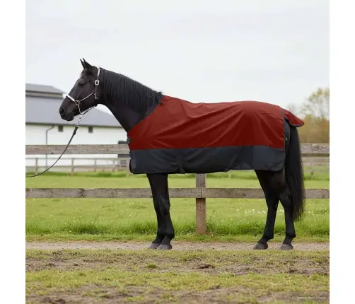 Zirgu Sega Tumši Zaļa Un Melna 85 Cm Poliesters Vidaxl