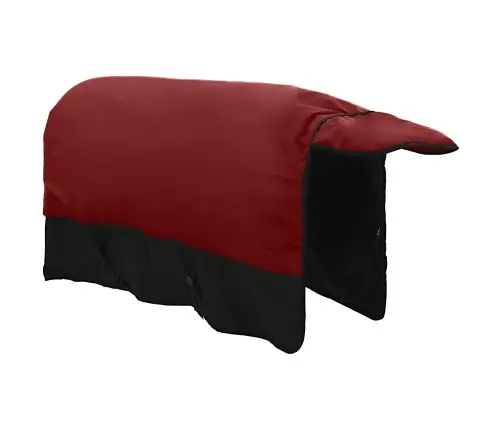 Zirgu Sega Tumši Zaļa Un Melna 115 Cm Poliesters Vidaxl