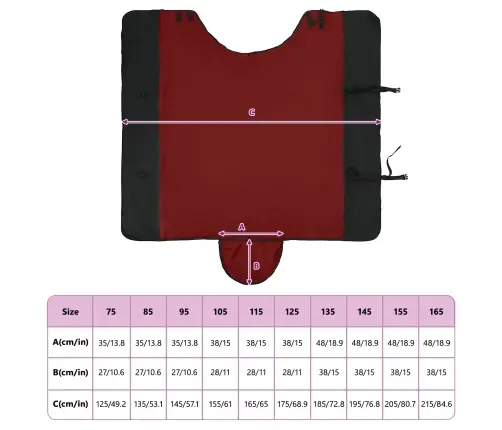 Zirgu Sega Tumši Zaļa Un Melna 145 Cm Poliesters Vidaxl