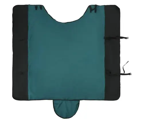 Zirgu Sega Tumši Zaļa Un Melna 165 Cm Poliesters Vidaxl