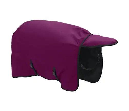 Zirgu Sega Tumši Zaļa Un Melna 115 Cm Poliesters Vidaxl