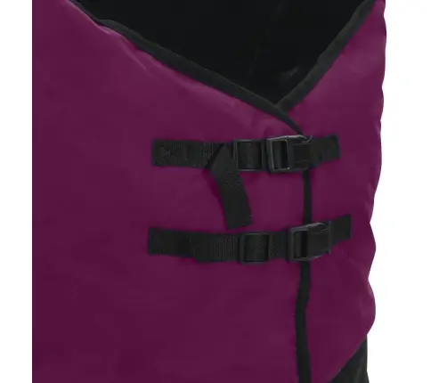 Zirgu Sega Tumši Zaļa Un Melna 125 Cm Poliesters Vidaxl