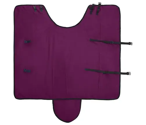 Zirgu Sega Tumši Zaļa Un Melna 125 Cm Poliesters Vidaxl