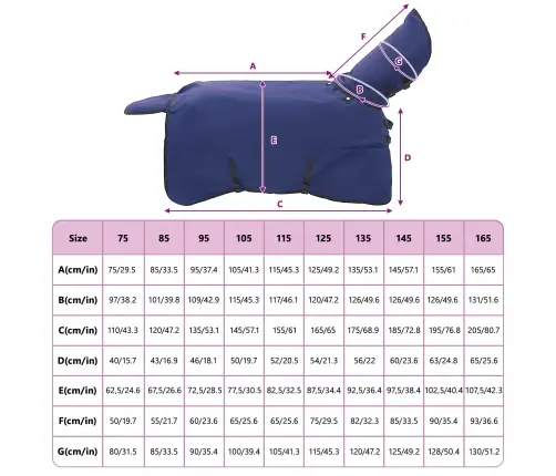 Hobuste Kätter Tume Roheline Ja Must 75 Cm Polüester