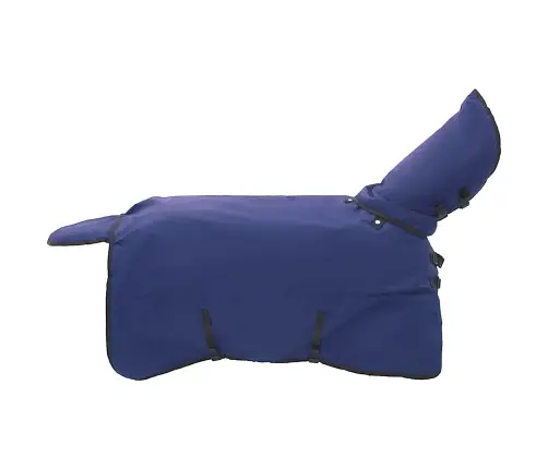 Zirgu Sega Tumši Zaļa Un Melna 115 Cm Poliesters Vidaxl