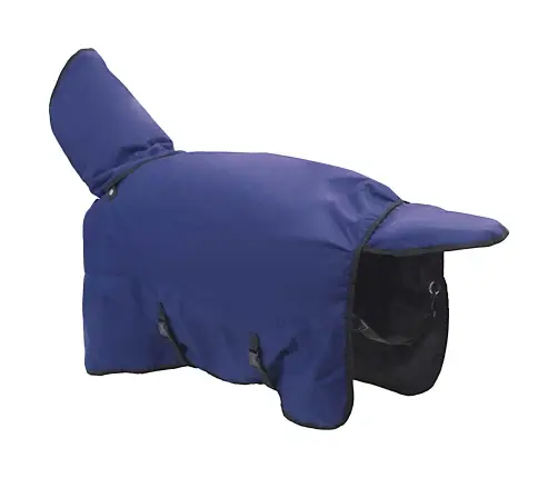 Zirgu Sega Tumši Zaļa Un Melna 145 Cm Poliesters Vidaxl