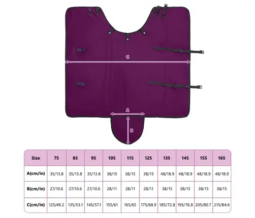 Zirgu Sega Tumši Zaļa Un Melna 135 Cm Poliesters Vidaxl