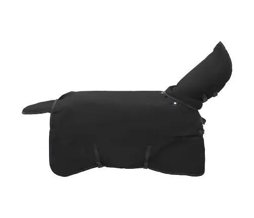 Zirgu Sega Tumši Zaļa Un Melna 105 Cm Poliesters Vidaxl