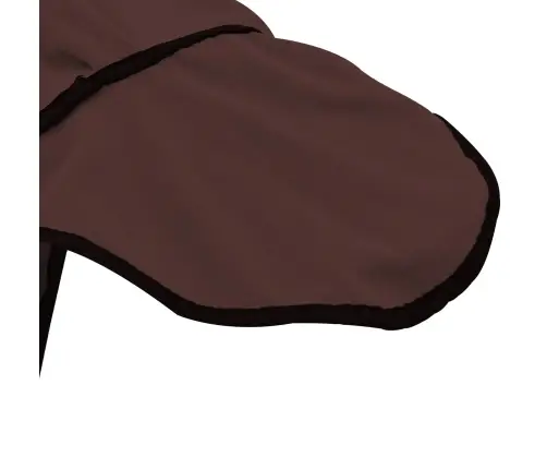 Zirgu Sega Pilnīgs Tumši Brūns Poliesters Vidaxl