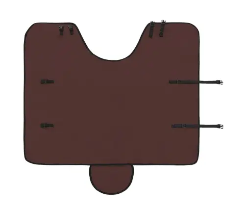 Zirgu Sega Pilnīgs Tumši Brūns Poliesters Vidaxl