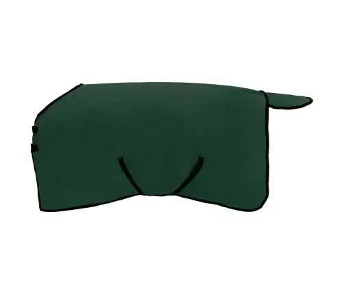 Zirgu Sega Pilnīgi Tumši Zaļa Poliesters Vidaxl