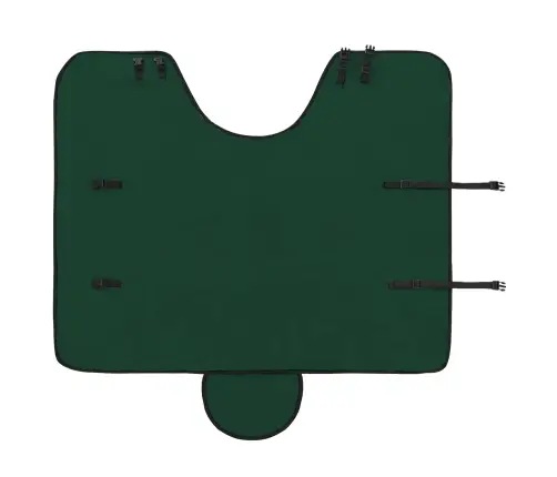 Zirgu Sega Pilnīgi Tumši Zaļa Poliesters Vidaxl