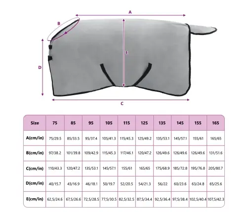 Zirgu Sega Pilnīgi Gaiši Pelēks Un Rozā Poliesters Vidaxl