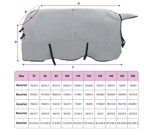 Zirgu Sega Pilnīgi Gaiši Pelēks Un Rozā Poliesters Vidaxl