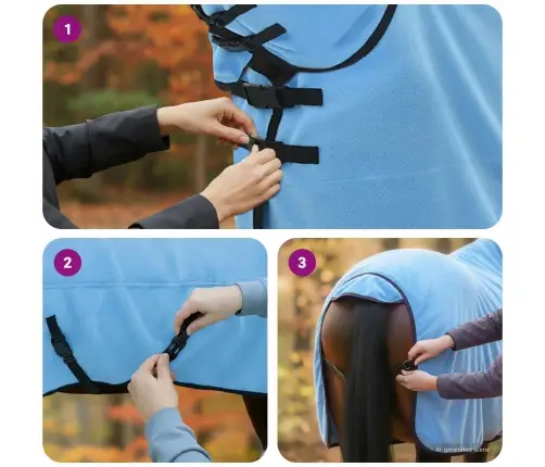 Zirgu Sega Pilns Akva Poliesters Vidaxl