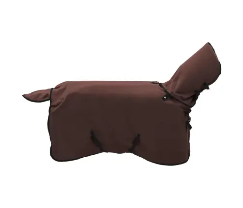 Zirgu Sega Pilnīgs Tumši Brūns Poliesters Vidaxl