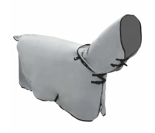 Zirgu Sega Pilnīgi Gaiši Pelēks Un Rozā Poliesters Vidaxl