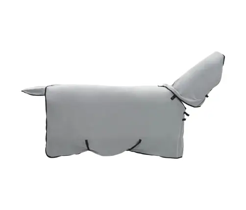 Zirgu Sega Pilnīgi Gaiši Pelēks Un Rozā Poliesters Vidaxl