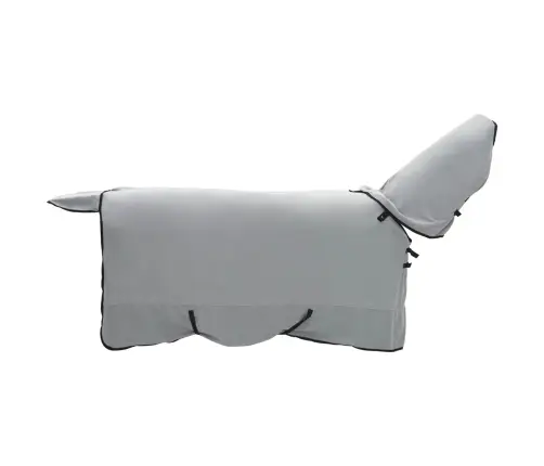 Zirgu Sega Pilnīgi Gaiši Pelēks Un Rozā Poliesters Vidaxl