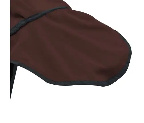 Zirgu Sega Pilnīgs Tumši Brūns 165 Cm Polāra Poliestera Vidaxl