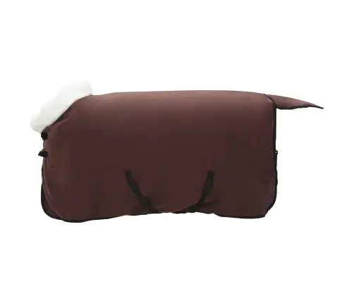 Zirgu Sega Pilnīgs Tumši Brūns 165 Cm Polāra Poliestera Vidaxl