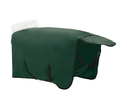 Zirgu Sega Pilnīgi Tumši Zaļa 115 Cm Polāra Poliestera Vidaxl