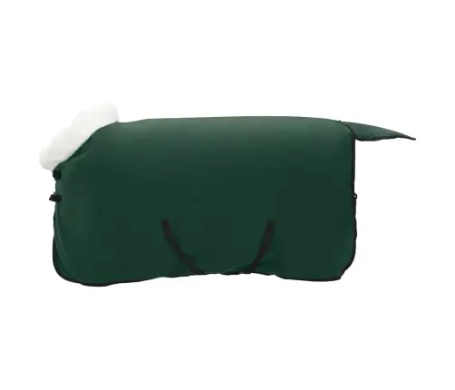 Zirgu Sega Pilnīgi Tumši Zaļa 115 Cm Polāra Poliestera Vidaxl