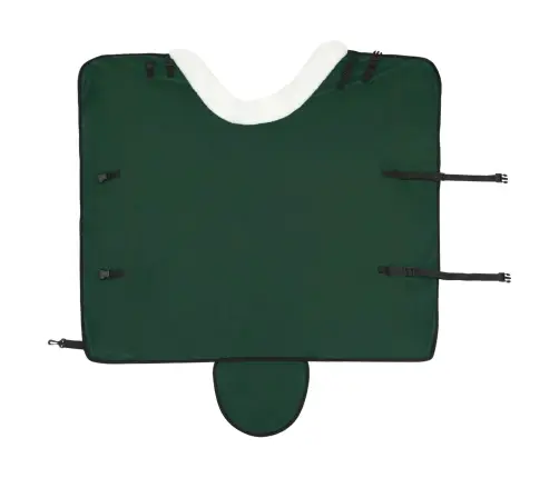 Zirgu Sega Pilnīgi Tumši Zaļa 135 Cm Polāra Poliestera Vidaxl