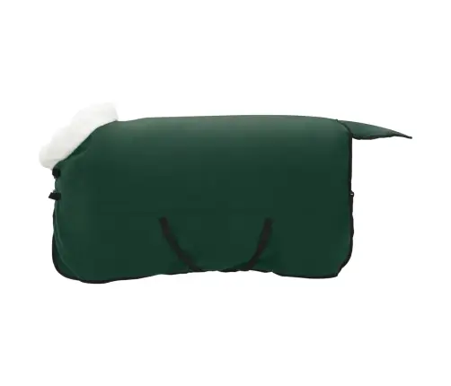 Zirgu Sega Pilnīgi Tumši Zaļa 145 Cm Polāra Poliestera Vidaxl