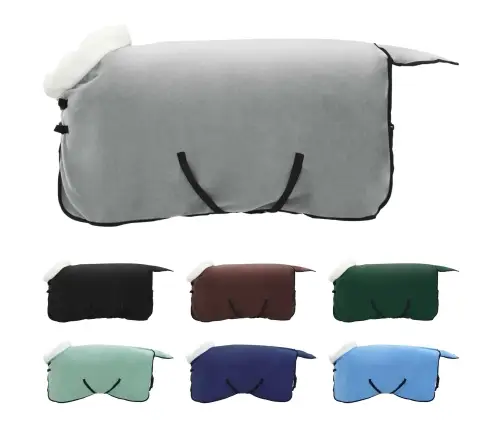 Zirgu Sega Pilnīgi Tumši Zaļa 105 Cm Polāra Poliestera Vidaxl