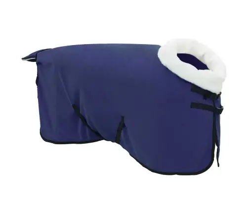 Zirgu Sega Tums Zils 115 Cm Polāra Poliestera Vidaxl