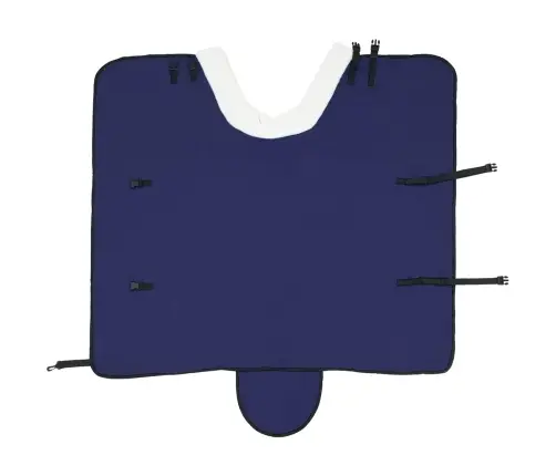 Zirgu Sega Tums Zils 115 Cm Polāra Poliestera Vidaxl